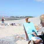 Schildervakantie Normandie bij Atelier Liesbeth van Keulen, schilderen op het strand Schildervakantie Normandie bij Atelier Liesbeth van Keulen, schilderen op het strand