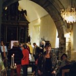 Schildervakantie in Normandie door Atelier Liesbeth van Keulen, vernissage in het kerkje van St. Leger Schildervakantie in Normandie door Atelier Liesbeth van Keulen, vernissage in het kerkje van St. Leger