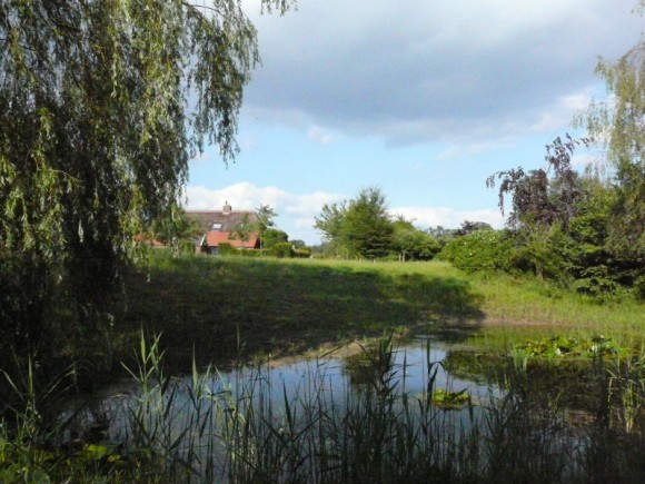 Schilderweekend Holten, Atelier Liesbeth van Keulen en Stichting De Verrassing, de vijver
